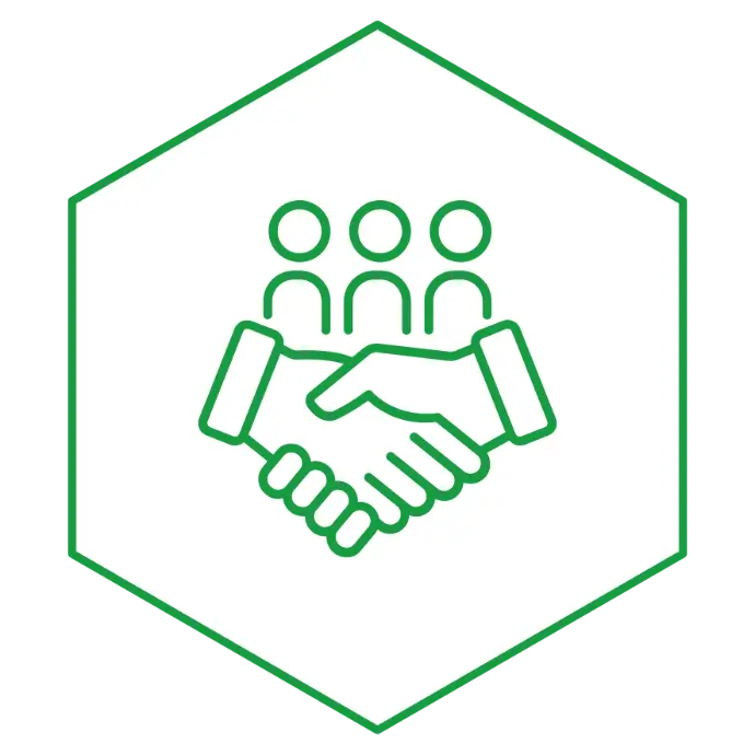 Onze waarden - samenwerking